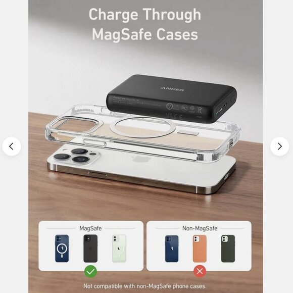 Anker Magnetic Wireless Portable Charger, PowerCore Magnetic 5K, Wireless 5,000m - Picture 3 of 3